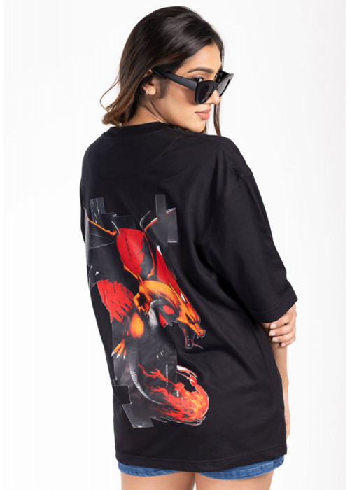 DRAGON BLACK T SHIRT